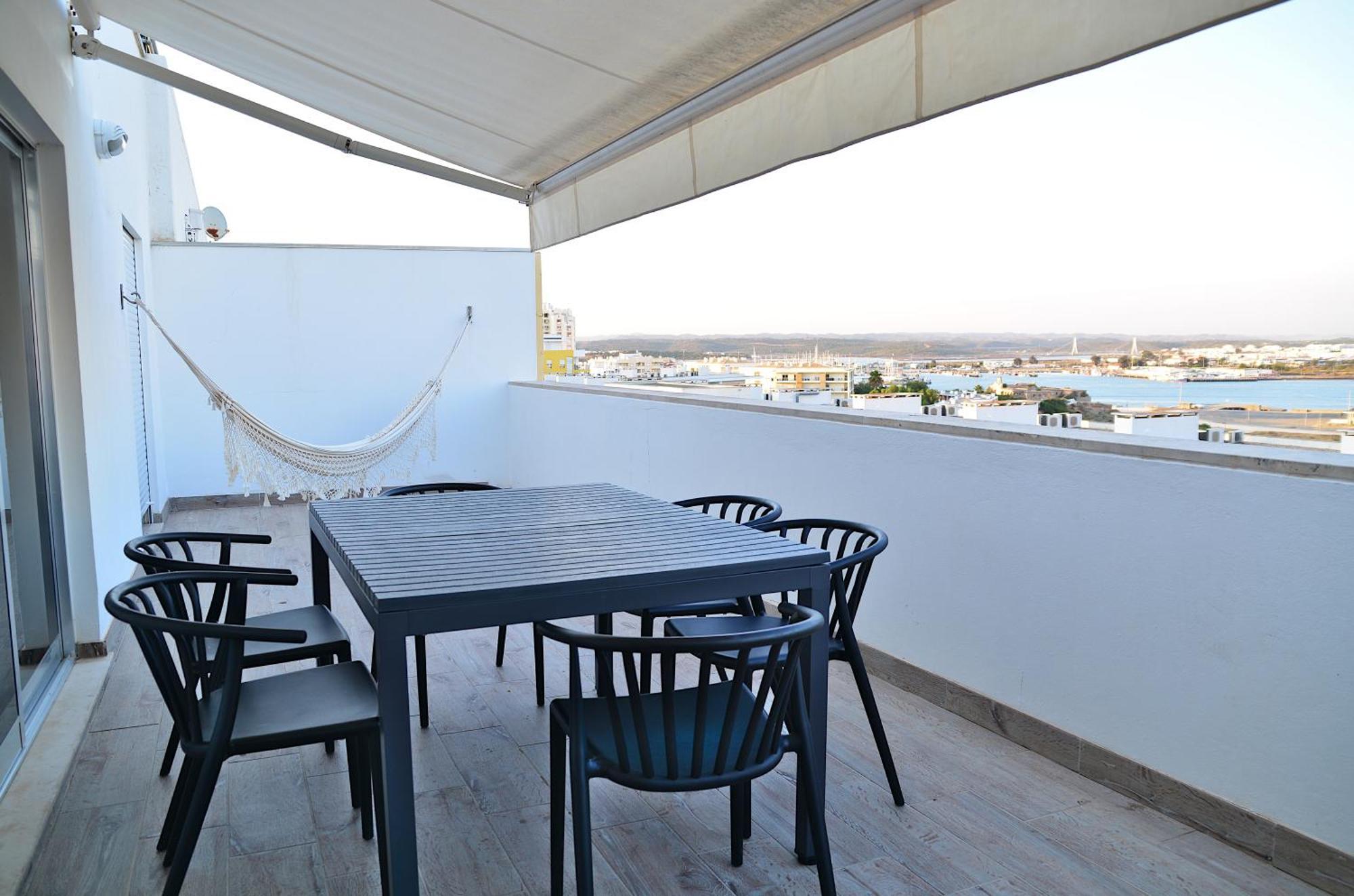 Apartamento T2 Vista Rio Arade - Portimão Eksteriør bilde